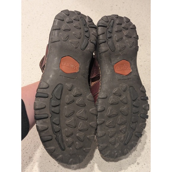 Born Sandals Mens 11 US 45 EU Fisherman Brown‎ Leather Open Toe Casual Strappy - Picture 10 of 10